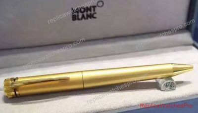 Fake Montblanc Heritage Collection 1912 Fountain Pen Gold Barrel